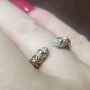 David Yurman Petite Helena Open Ring Size 7